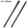 SDS MAX BULL POINT CHISEL - FLAT / POINT (18 X 350mm)