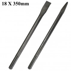 SDS MAX BULL POINT CHISEL - FLAT / POINT (18 X 350mm)