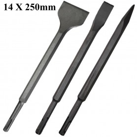 SDS PLUG CHISEL - FLAT / POINT (14 X 250mm)