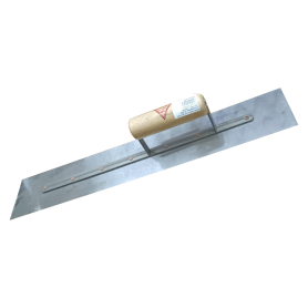 API PLASTERING TROWEL - LONG TYPE - CHROME (18" X 3-1/2" X 0.5mm)