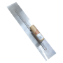 API PLASTERING TROWEL - LONG TYPE - CHROME (18" X 3-1/2" X 0.5mm)
