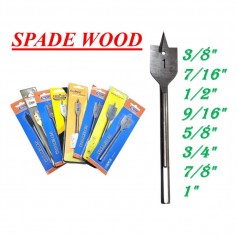 SPADE WOOD DRILL BIT - (扁木钻)
