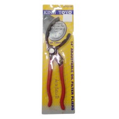 KINGTOYO ADJUSTABLE OIL FILTER PLIER (KT-OF6134P - 14")