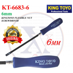 KINGTOYO FLEXIBLE NUT SCREWDRIVER  (6MM/7MM/8MM x 308MM KT-668306 KT-668307 KT-668308)