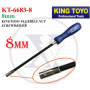 KINGTOYO FLEXIBLE NUT SCREWDRIVER  (6MM/7MM/8MM x 308MM KT-668306 KT-668307 KT-668308)