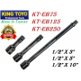 1/2" X 3"/ 5" / 10"KINGTOYO CHROME EXTENSION BAR ~ KT-EB075 KT-EB125 KT-EB250