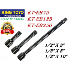 1/2" X 3"/ 5" / 10"KINGTOYO CHROME EXTENSION BAR ~ KT-EB075 KT-EB125 KT-EB250