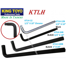 KINGTOYO CHROME L-HANDLE - (KTLH-12 / KTLH 12B / 34B / 100B)