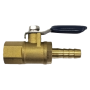 ISANO BRASS MINI BALL VALVE - FOR GAS USE