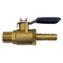 ISANO BRASS MINI BALL VALVE - FOR GAS USE