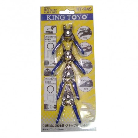 KINGTOYO MINI RETAINING RAIN PLIER SET (KT-R4S)
