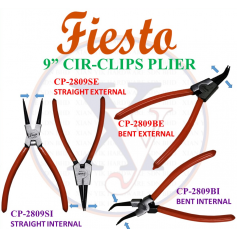 CP-2807 (7" 175mm IN) OR CP-2809 (9" - 225mm IN) FIESTO CIR-CLIPS PLIER STRAIGHT & BENT INTERNAL OR EXTERNAL