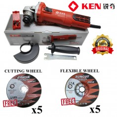 KEN ELECTRIC ANGLE GRINDER SILIM BODY 950W 220V - 4" (100mm) 9810A