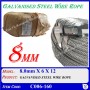 GALVANISED STEEL WIRE ROPE (GI STEEL WIRE ROPE) - (1.5mm - 12mm)