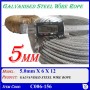 GALVANISED STEEL WIRE ROPE (GI STEEL WIRE ROPE) - (1.5mm - 12mm)