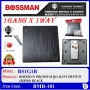 BOSSMAN PREMIUM QUALITY SWITCH (SIRIM) 1Gang X 1Way (BLACK / WHITE)
