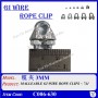 MALLEABLE GI WIRE ROPE CLIPS - 741 (3mm - 28mm)