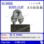 MALLEABLE GI WIRE ROPE CLIPS - 741 (3mm - 28mm)