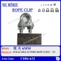 MALLEABLE GI WIRE ROPE CLIPS - 741 (3mm - 28mm)