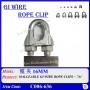 MALLEABLE GI WIRE ROPE CLIPS - 741 (3mm - 28mm)