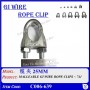 MALLEABLE GI WIRE ROPE CLIPS - 741 (3mm - 28mm)