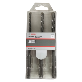 BOSCH SDS PLUG DRILL BIT SET - 3PCS (6, 8, 10mm)