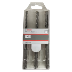 BOSCH SDS PLUG DRILL BIT SET - 3PCS (6, 8, 10mm)