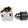 TUTEM KEY TYPE TAPER DRILL CHUCK (1 - 13mm B16 ~ 1/2")