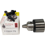 TUTEM KEY TYPE TAPER DRILL CHUCK (1 - 13mm JT6 ~ 1/2")