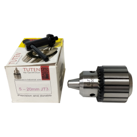 TUTEM KEY TYPE DRILL CHUCK (5 - 20mm-JT3 ~ 3/4")