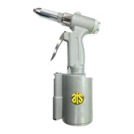 ATS AIR RIVETER HEAVY DUTY 3/16" SILVER (ATS 1221R)
