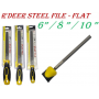 ARROW STEEL FILE C/W HANDLE - FLAT ( 6"/8"/10" )