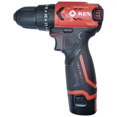 KEN 12V LIITHUM-ION BRUSSLESS IMPACT DRILL 45M.m (2.0Ah X 2B) (KEN BL7312D-2)