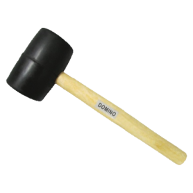 RUBBER MALLET HAMMER C/W WOOD HANDLE ( 树胶锤) (16OZ 24OZ 32OZ)