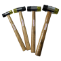 YELLOW PU & BLACK RUBBER HAMMER (黑黃树胶锤) 25mm - 40mm