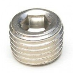 CHROME ALLEN PLUG - BSPT (1/4" - 1")