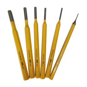 HITTO CRV PIN PUNCH SET - 1.5 / 3 / 4 / 5 / 6 / 8mm (6PCS SET)