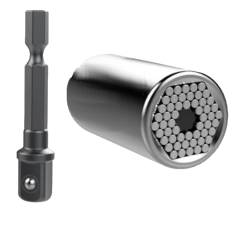 MDSI MULTI FUNCTION SOCKET WITH 1/2" ADAPTOR (MD-06118 - 7-19mm)