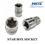 NIETZ 1/2" TORX E-SOCKET - STAR BOX SOCKET (E10 - E20)