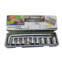 MLG BOX SOCKET SET - 10pcs 8mm-21mm (1/2" - 1810)
