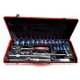 MLG-TOOL CR-V BOX SOCKET SET MLG-6203 (1/2" X 24pcs)
