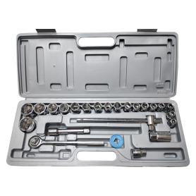 ROCKEY RATCHET WRENCH BOX SOCKET SET (1/2" X 25pcs)