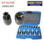 KINGTOYO SOCKET & STAR WRENCH SET - KTSWS-19pcs (KT-4019E )