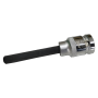 NIETZ LONG HEX BIT SOCKET (1/2"DR X M4 - M14)