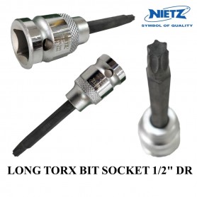 NIETZ LONG TORX BIT SOCKET (T25 - T70)
