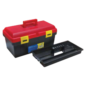 NIETZ 175 POWER TOOLS BOX WITH ORGANIZER - 2LAYER (444 X 241 X 215mm)