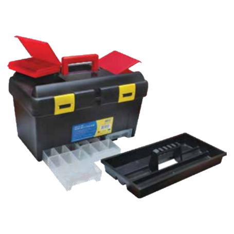 NIETZ 180 POWER TOOLS BOX WITH ORGANIZER - 3DRAWER (445 X 241 X 265mm)