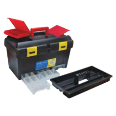 NIETZ 180 POWER TOOLS BOX WITH ORGANIZER - 3DRAWER (445 X 241 X 265mm)