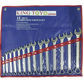KINGTOYO COMBINATION WRENCH SET - KTCWS-824 (14pcs X 8-24mm)