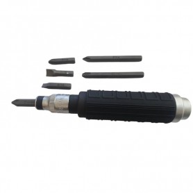 NIETZ AUTO IMPACT SCREWDRIVER SET (No:7 SOFT GRIP)